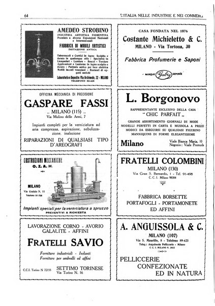 L'Italia nelle industrie e nei commerci rassegna mensile del Movimento economico in Italia