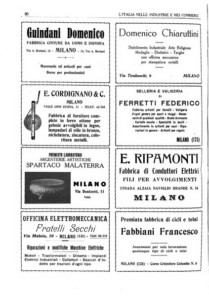 L'Italia nelle industrie e nei commerci rassegna mensile del Movimento economico in Italia