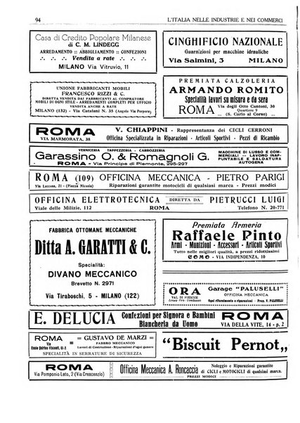L'Italia nelle industrie e nei commerci rassegna mensile del Movimento economico in Italia