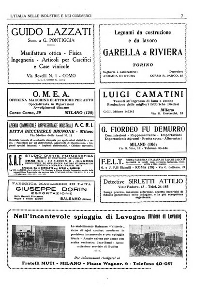 L'Italia nelle industrie e nei commerci rassegna mensile del Movimento economico in Italia
