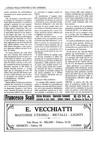 L'Italia nelle industrie e nei commerci rassegna mensile del Movimento economico in Italia