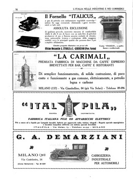 L'Italia nelle industrie e nei commerci rassegna mensile del Movimento economico in Italia