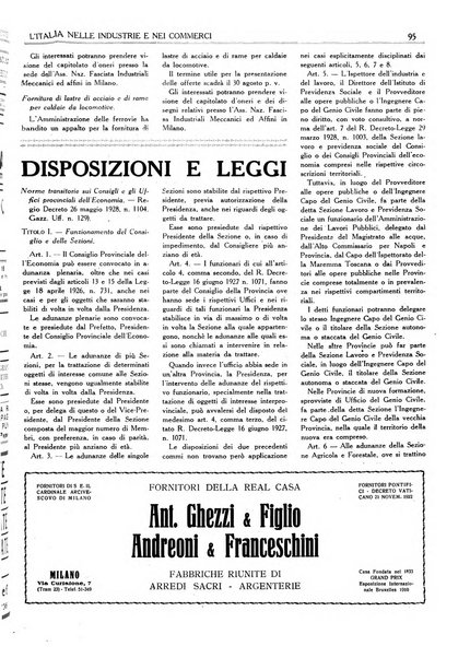 L'Italia nelle industrie e nei commerci rassegna mensile del Movimento economico in Italia