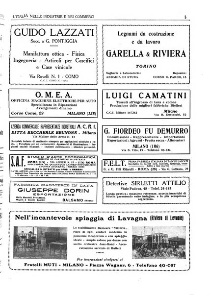 L'Italia nelle industrie e nei commerci rassegna mensile del Movimento economico in Italia