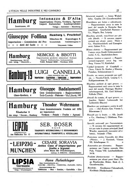 L'Italia nelle industrie e nei commerci rassegna mensile del Movimento economico in Italia