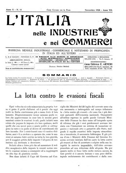 L'Italia nelle industrie e nei commerci rassegna mensile del Movimento economico in Italia