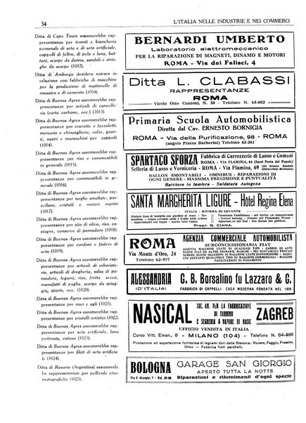 L'Italia nelle industrie e nei commerci rassegna mensile del Movimento economico in Italia