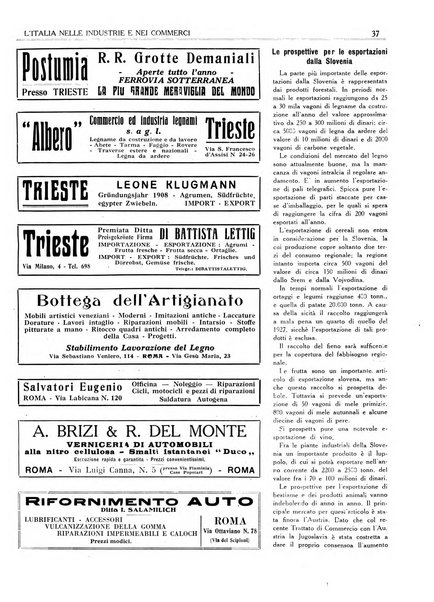 L'Italia nelle industrie e nei commerci rassegna mensile del Movimento economico in Italia