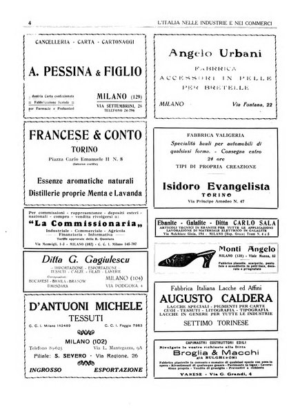 L'Italia nelle industrie e nei commerci rassegna mensile del Movimento economico in Italia