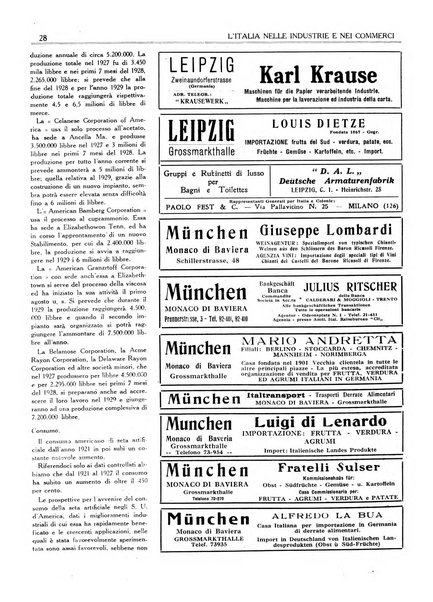 L'Italia nelle industrie e nei commerci rassegna mensile del Movimento economico in Italia