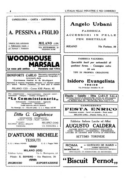 L'Italia nelle industrie e nei commerci rassegna mensile del Movimento economico in Italia