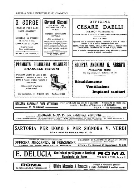 L'Italia nelle industrie e nei commerci rassegna mensile del Movimento economico in Italia