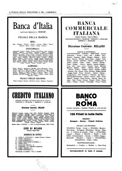 L'Italia nelle industrie e nei commerci rassegna mensile del Movimento economico in Italia