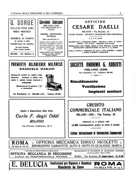 L'Italia nelle industrie e nei commerci rassegna mensile del Movimento economico in Italia