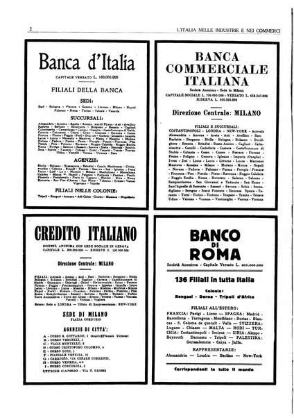 L'Italia nelle industrie e nei commerci rassegna mensile del Movimento economico in Italia