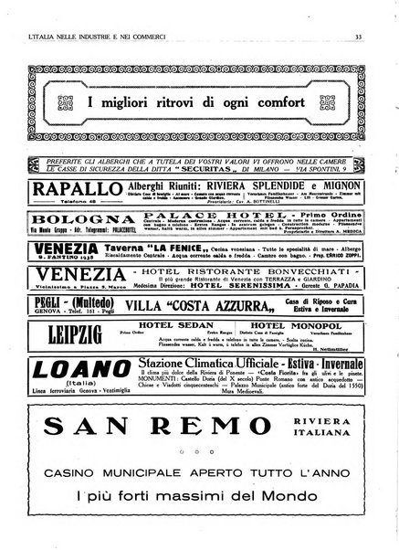 L'Italia nelle industrie e nei commerci rassegna mensile del Movimento economico in Italia