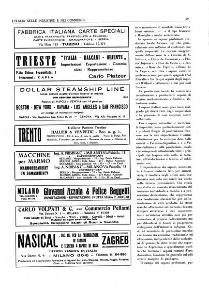 L'Italia nelle industrie e nei commerci rassegna mensile del Movimento economico in Italia