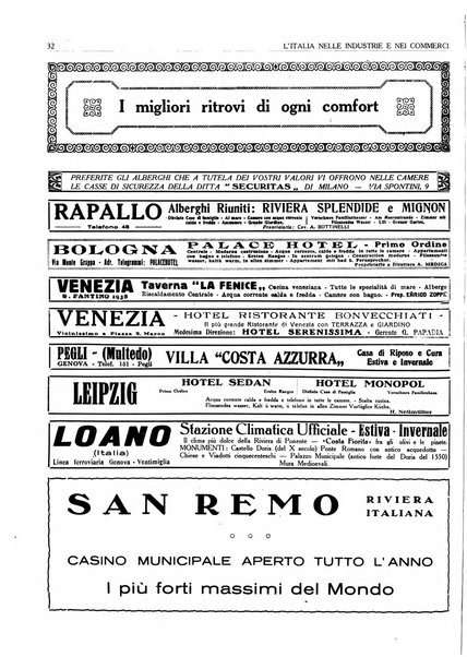 L'Italia nelle industrie e nei commerci rassegna mensile del Movimento economico in Italia