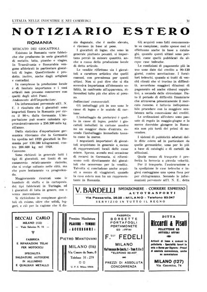 L'Italia nelle industrie e nei commerci rassegna mensile del Movimento economico in Italia