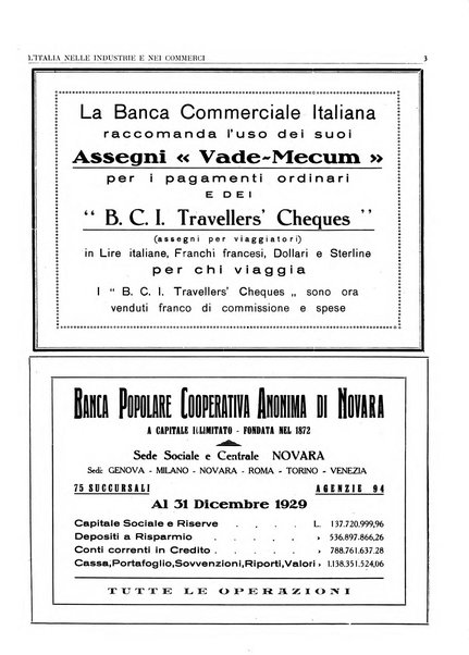 L'Italia nelle industrie e nei commerci rassegna mensile del Movimento economico in Italia