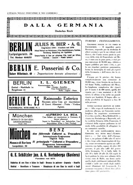 L'Italia nelle industrie e nei commerci rassegna mensile del Movimento economico in Italia