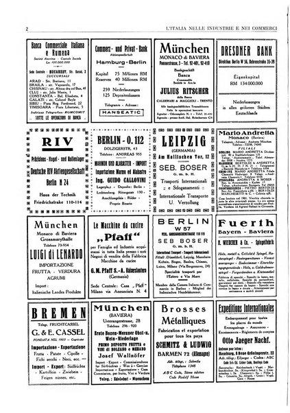 L'Italia nelle industrie e nei commerci rassegna mensile del Movimento economico in Italia