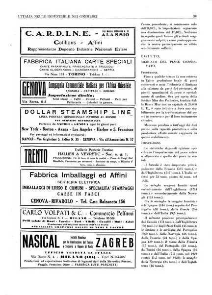 L'Italia nelle industrie e nei commerci rassegna mensile del Movimento economico in Italia
