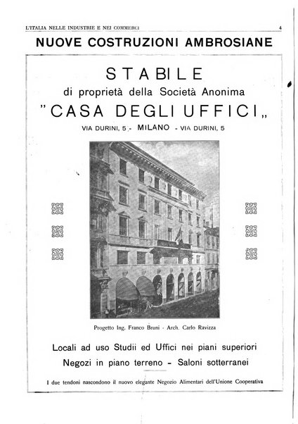 L'Italia nelle industrie e nei commerci rassegna mensile del Movimento economico in Italia