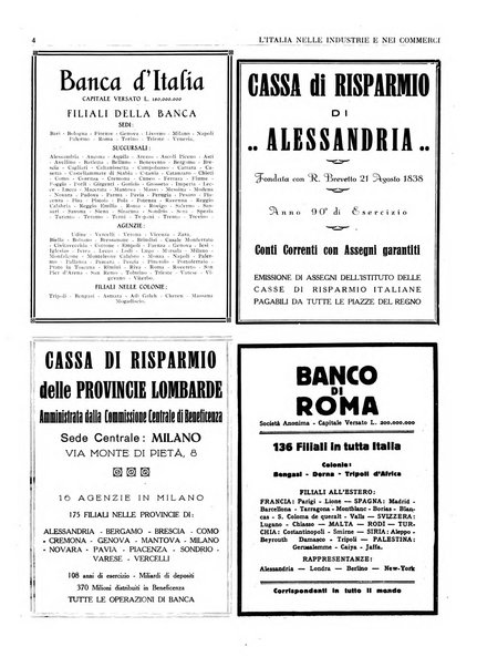 L'Italia nelle industrie e nei commerci rassegna mensile del Movimento economico in Italia