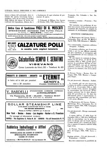 L'Italia nelle industrie e nei commerci rassegna mensile del Movimento economico in Italia
