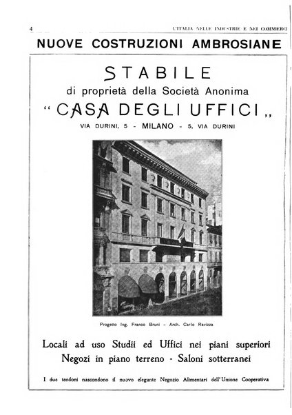 L'Italia nelle industrie e nei commerci rassegna mensile del Movimento economico in Italia