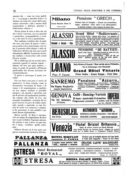 L'Italia nelle industrie e nei commerci rassegna mensile del Movimento economico in Italia