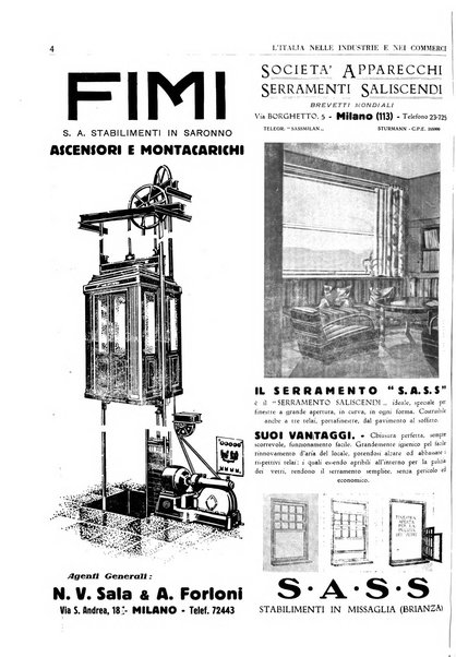 L'Italia nelle industrie e nei commerci rassegna mensile del Movimento economico in Italia