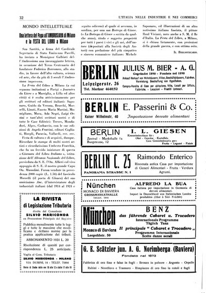 L'Italia nelle industrie e nei commerci rassegna mensile del Movimento economico in Italia