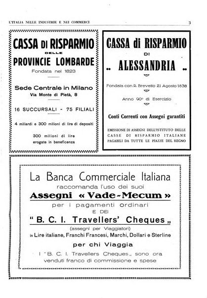 L'Italia nelle industrie e nei commerci rassegna mensile del Movimento economico in Italia