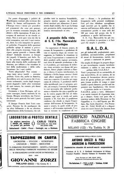 L'Italia nelle industrie e nei commerci rassegna mensile del Movimento economico in Italia