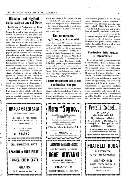 L'Italia nelle industrie e nei commerci rassegna mensile del Movimento economico in Italia