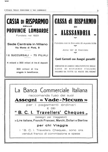 L'Italia nelle industrie e nei commerci rassegna mensile del Movimento economico in Italia