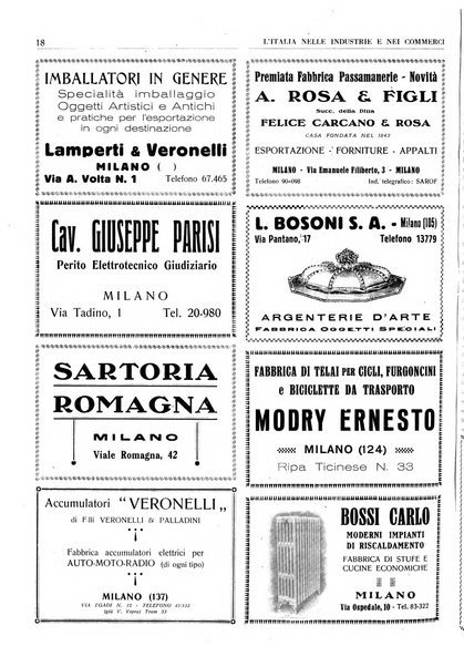 L'Italia nelle industrie e nei commerci rassegna mensile del Movimento economico in Italia