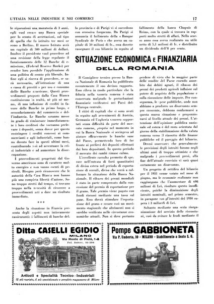 L'Italia nelle industrie e nei commerci rassegna mensile del Movimento economico in Italia