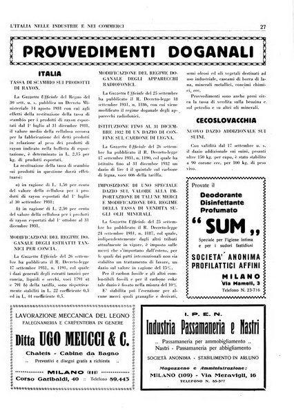 L'Italia nelle industrie e nei commerci rassegna mensile del Movimento economico in Italia