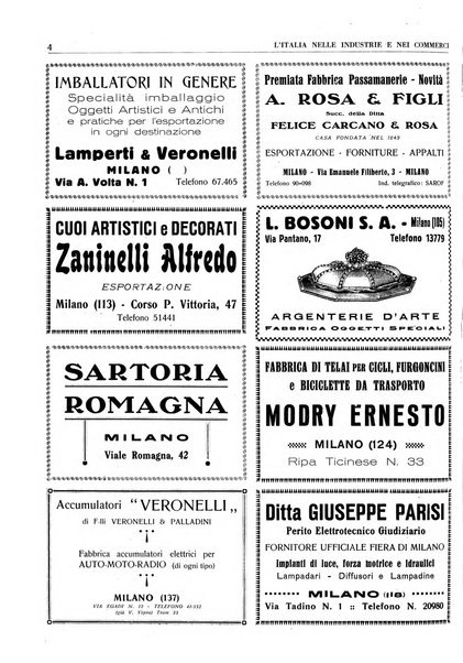 L'Italia nelle industrie e nei commerci rassegna mensile del Movimento economico in Italia