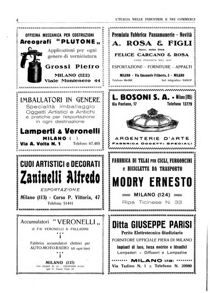 L'Italia nelle industrie e nei commerci rassegna mensile del Movimento economico in Italia