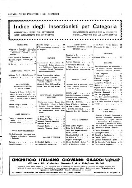 L'Italia nelle industrie e nei commerci rassegna mensile del Movimento economico in Italia