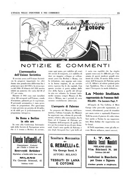 L'Italia nelle industrie e nei commerci rassegna mensile del Movimento economico in Italia