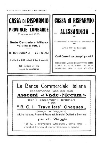 L'Italia nelle industrie e nei commerci rassegna mensile del Movimento economico in Italia