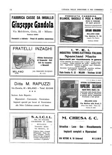 L'Italia nelle industrie e nei commerci rassegna mensile del Movimento economico in Italia