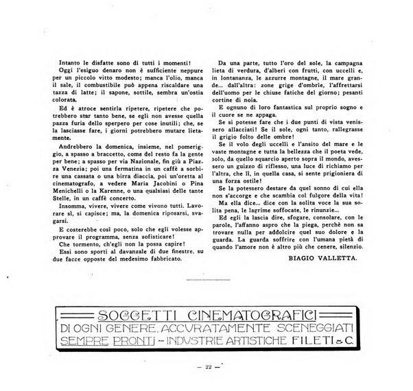 La siepe rivista mensile d'arte, letteratura, cinematografia