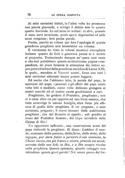 La Madonna dell'Arco periodico mensile