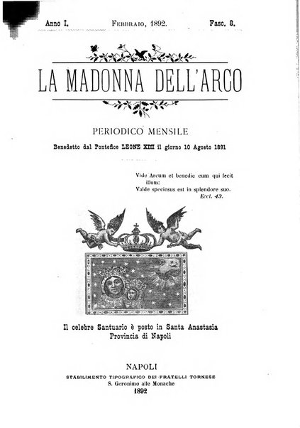 La Madonna dell'Arco periodico mensile